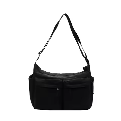 Leisure shoulder bag single shoulder bag large capacity computer bag multi pocket sports shoulder ba
