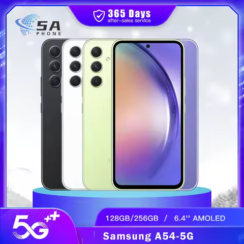 Samsung Galaxy A54 5G A546U1 A546B Original 6.4" AMOLED 6GB RAM 128G Octa Core Exynos NFC galaxy A54