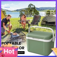 SPVPZ Hard Shell Cooler Portable Ice Cooler Portable Camping Cooler Box with Long-lasting Ice Retention Perfect for Outdoor Picnics and Travel