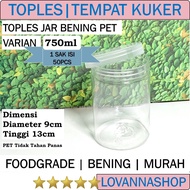 750ml Plastic Jar Cylinder Jar for Dry Cakes, Snacks, Fox Nuts, Clear Transparent Cookies, Dissert B