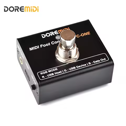 MIDI Foot Controller FC-ONE Has A Variety of MIDI Output Ports Canbe Connected To Computers USB MIDI