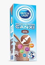 Sữa Tươi Tiệt Trùng Dutch Lady Cô Gái Hà Lan Socola Bổ Sung Canxi 180ml