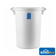 HOMEPRO PLIM BUCKET WITH LID 66L W47.5XD59XH59 CM WHITE