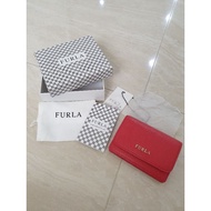 Preloved wallet furla card wallet authentic like new