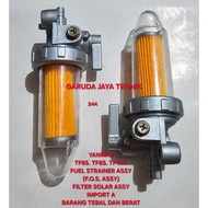 MESIN YANMAR TF65 TF85 TF105 TF115 Machine. Diesel Filter assy TF65 TF85 TF105 TF115. Fuel oil strai