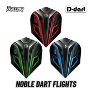 Harrows Dart Flights - NOBLE 100 Micron Darts flight 3Pcs/pack (SAYAP ARROW)