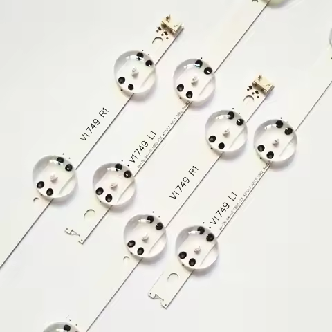 4pcs LED Backlight strip For 49'' TV 6916L-2862A 6916L-2863A V17 49 R1+L1 ART3 49UJ670V-ZD 49UJ651V 