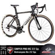 จักรยานเสือหมอบ TWITTER รุ่น SNIPER PRO RS 22 สปีด (ชุดขับเคลื่อน Retrospec RS ตัวถังคาร์บอน ซ่อนสาย
