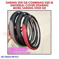 GR COMBINATION STEERING COVER SIZE M UNIVERSAL CAR STEERING COVER GR STEERING COVER