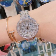 2021 the same tiktok watch, full tilt drill, steel dial quartz watch tide.
