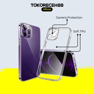 CLEAR CASE REALME 14 14T 15 15 PRO C71 C75 C75X SOFTCASE CLEAR SILICONE CAMERA PROTECTOR
