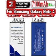 EB-BN910BBE HSABAT 7100mAh Battery for Samsung Galaxy Note 4 N910H N910U N910F N910X N910V N910P N91