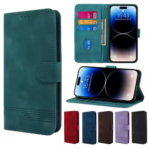 Leather Wallet Case For Huawei Nova 15 14 13 12 S 11 i 9 10 Pro Y61 Y70 Y71 Y91 Honor X50 X40 X60 i 
