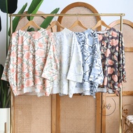 Canary Sulam Loose Batwing Top