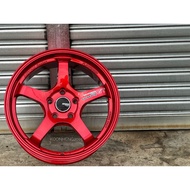 New Car Sport Rim ADVAN RACING GT BEYOND Wheels 17x8J 5x113 ET40 CANDY RED - READY STOCK