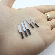 Wandereve|  Dollhouse Kitchen Accessories Miniature Cutting Board and Knives 1 12 Scale Dollhouse Mi