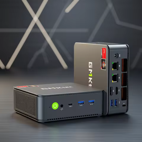 GMKtec M6 Ultra Gaming Mini PC AMD Ryzen 5 7640HS (Upgraded 6600H/6800H) Desktop Mini Computers WiFi