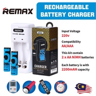RT-DC01 Remax Rechargeable Battery and Charger AA Battery Rechargeable AAA Rechargeable Battery
