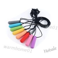 【hot sale】 ✘☫❦ C01 Silicone ther Kids Chew Necklace Sensory Chewy Pendant Toys for Autism ADHD
