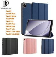 Dux Ducis เคส Samsung Tab S6 Lite Tab A9 Plus Tab A9Plus Tab A7 lite Tab A7 2020 Tab S7FE Tab S7 S8 S9 Plus Tab S9FE Plus Tab S8ultra รุ่น Domo เคสฝาพับกันกระแทก มีช่องใส่ปากกา พร้อมส่งไทย