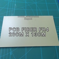 Plain fr4 fiber PCB 1.6mm thick 20cm x 13cm