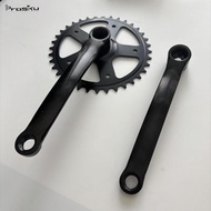 [Prasku] 36T Bike Crankset High Strength Easy Installation Replace Parts, Bike Components, Bicycle C