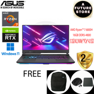 Asus ROG Strix G15 G513R-MHF049W 15.6'' FHD 300Hz Gaming Laptop ( Ryzen 7 6800H, 16GB, 512GB SSD, RTX3060 6GB, W11 )