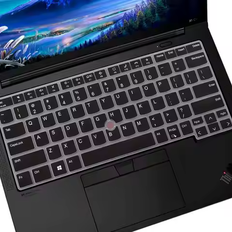for Lenovo Thinkpad E14 Gen 5 Thinkpad T14 T14s Gen 4/3,L14 P14s Gen 3 X1 Yoga Gen 8/7 Silicone Lapt