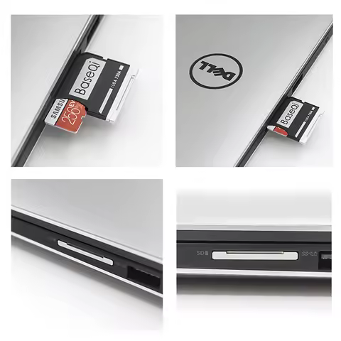 BaseQi Original For Dell XPS 13inch Dell 9350/9343/9360 /DELL XPS15inch9500/9510/9520 Micro SD Adapt