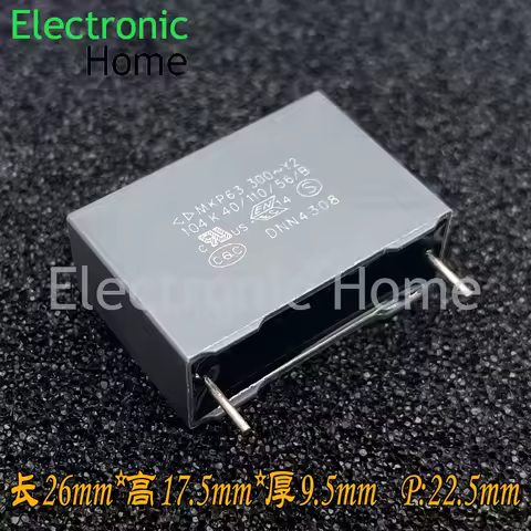 20PCS/LOT Farad MKP 0.1uf 100nf 104 300v 1000v 1kv 104k 104m Y2 safety capacitor C43Q1104 pin distan