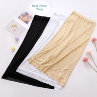 Women Innerwear Long Skirt Adults/ Kain Dalam Perempuan Panjang Dewasa Seluar Panjang dalam Wanita