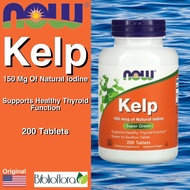 Now Foods Kelp 150 mcg 200 Tablets Healthy Thyroid Thyroid Functions