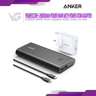 Anker PowerCore+ 26800 45W Power Bank with PowerPort Atom III 60W Adapter