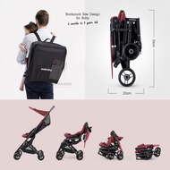 Seebaby Backpacker Baby Stroller [4.8kg+] SUPER LIGHTWEIGHT Stroller Cabin Size Backpack Lipat Compact