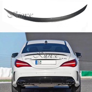 For Mercedes CLA Spoiler CLA45 W117 C117 Carbon Fiber Rear Trunk Wings Spoiler cla 200 250 260 2013 