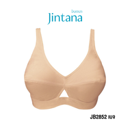 Jintana เสื้อชั้นใน (ไม่เสริมโครง) รุ่น Basic Bra รหัส JB2852 สีเบจ