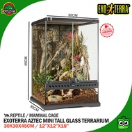 Exoterra Aztec Glass Terrarium 30x30x45cm Reptile Aquarium Cage/