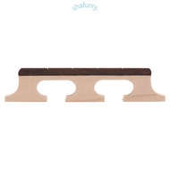 SHFY 4 Strings Banjo Bridge Musical Instrument Accessories 3 Footed Banjo Bridge