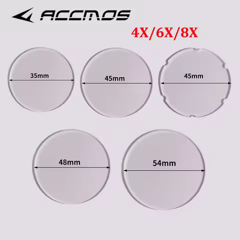 Archery Bow Sight Scope Lens Series Magnification 4x/6x/8x Diameter 35/45/48/54mm High Quality Resin