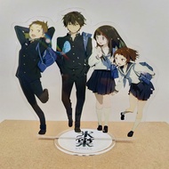 HYOUKA Oreki Hotaro Chitanda Eru Fukube Satoshi Ibara Mayaka acrylic stand figure model toy