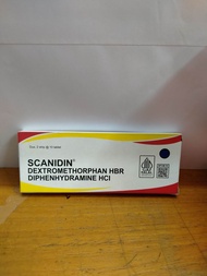 suplemen batuk scanidin per box 20 biji original amanah