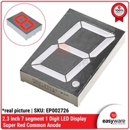 7 Segment 2.3 INCH CA Super Bright KEM Original LED SEVEN SEGMENTS