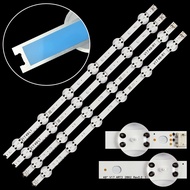4pcs LED strip For 49'' TV 6916L-2862A 6916L-2863A V17 49 R1+L1 ART3 49UJ670V-ZD 49UJ655V 49UV340C 4
