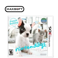 Nintendogs+ Cats French Bulldog 3DS (USA  Region Coded)