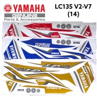 YAMAHA LC135 V2 V3 V4 V5 V6 V7(14) BODY STICKER