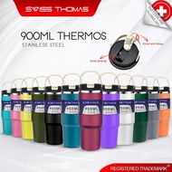 304 Stainless Steel Handheld Thermos Insulated Tumbler Hot or Cold Thermos Cup Mug Water Bottle with