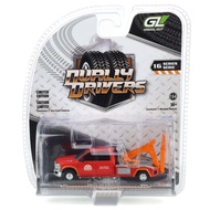 Greenlight | 2022 Ram 3500 Dually Wrecker-Red & Orange Scale 1/64 46160