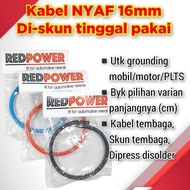 Promo redpower cable 16mm 50cm second discount tip ready to use COD