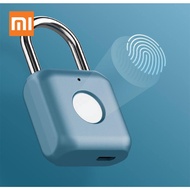 Youdian (Xiaomi Eco system) smart fingerprint padlock small multi-purpose smart door lock rechargeable keyless anti-theft padlock