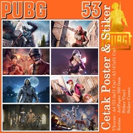 PUBG Poster Sticker | War War War War | War War War | Mobile Mobile Mobile | Game Game | Games Games